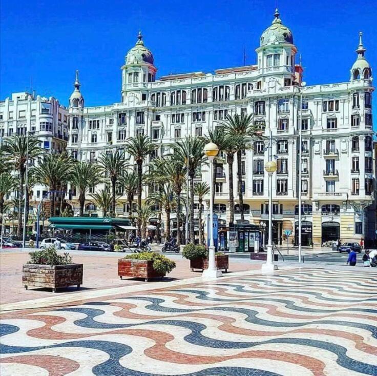 Alicante Centre ,Plage Et Quartier Anime,Wifi ,Climatisation Zewnętrze zdjęcie